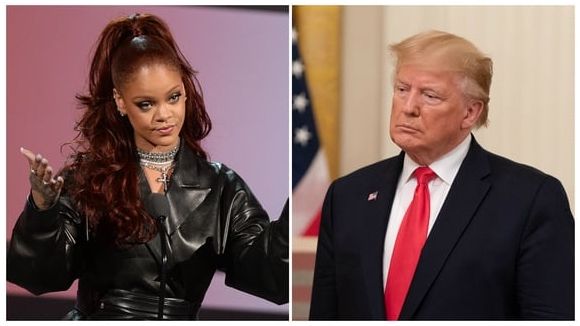 Rihanna s'en prend à Donald Trump