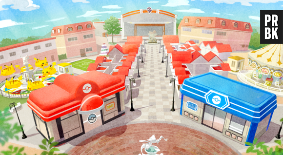 Aperçu de PokéPark KANTO, le futur parc d'attractions Pokémon au Japon