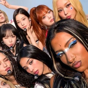 KATSEYE, LE SSERAFIM et ILLIT : la collab K-pop la plus folle de l'année