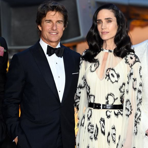 Tom Cruise, Jennifer Connelly - Première du film "Top Gun : Maverick" à Londres. Le 19 mai 2022