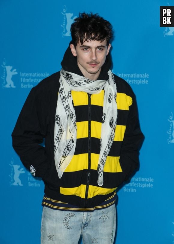 Timothee Chalamet participe à un photo call pour la première allemande de A Complete Unknown au Grand Hyatt pendant la Berlinale 75.