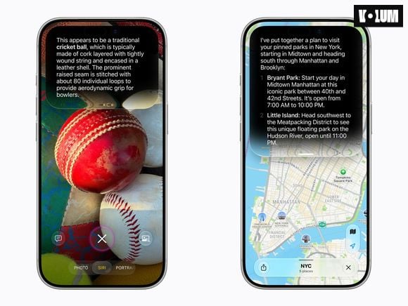 Siri AI comprend ce que l'utilisateur regarde, exploite son contexte personnel et consulte le Web lorsqu'elle a besoin d'informations à jour.