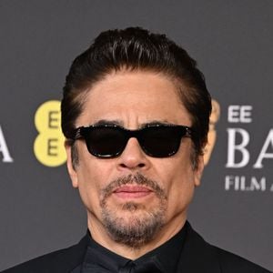 Benicio del Toro lors de la 79e cérémonie des EE BAFTA British Academy Film Awards qui s'est tenue le 22 février 2026 au Royal Festival Hall de Londres, Angleterre, Royaume-Uni.