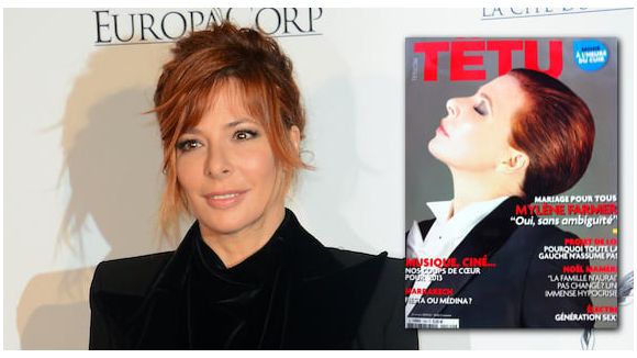 Mylène Farmer soutient le mariage pour tous