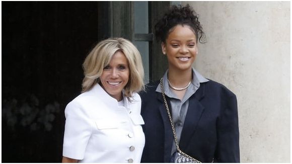 Rihanna raconte sa rencontre avec Macron