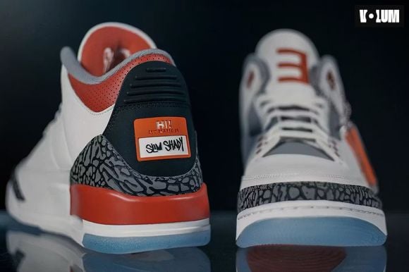 Les Jordan 3 Slim Shady