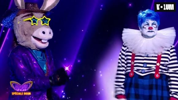 L'Âne et le Clown dans Mask Singer, le 5 juin 2026.