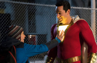 Zachary Levi en interview pour la promo de Shazam