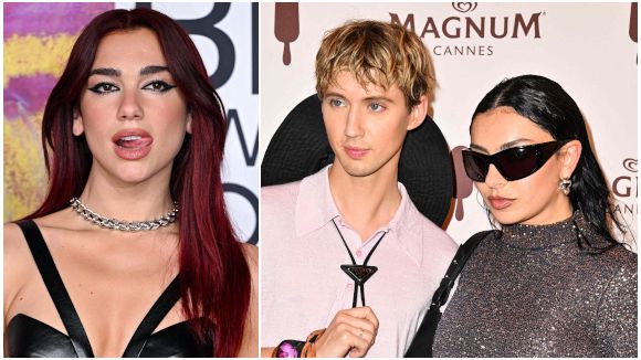 Charli xcx invite Troye Sivan et Dua Lipa