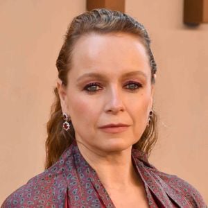 NEW YORK, NY - JULY 14: Samantha Morton at the Premiere of The Odyssey on July 14, 2026 at AMC Lincoln Square in New York City.