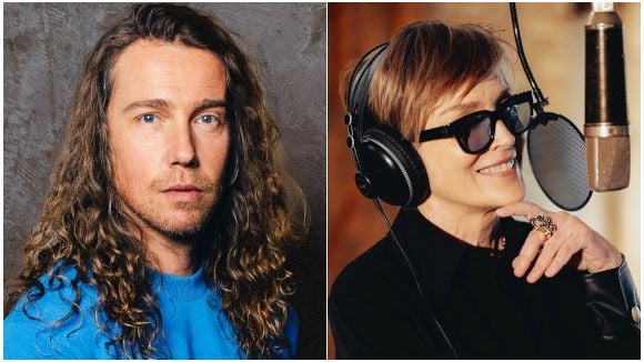 Julien Doré et Sharon Stone : le duo événement
