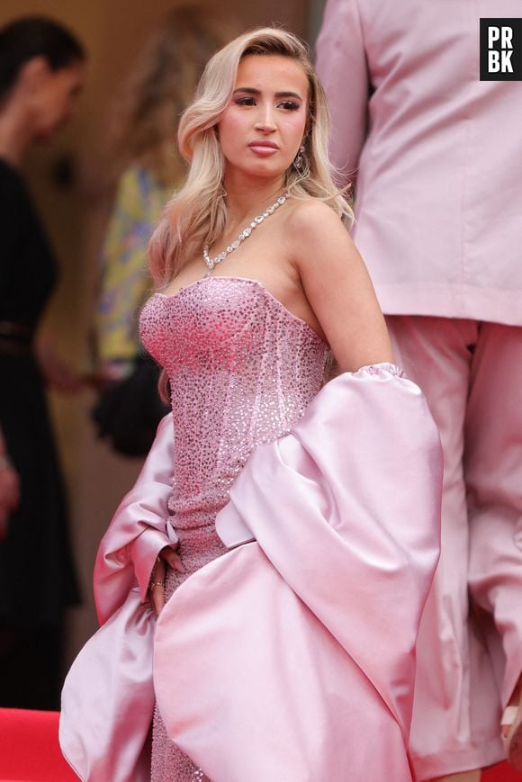 Polska assiste au tapis rouge de la "Nouvelle Vague" lors du 78ème Festival de Cannes au Palais des Festivals le 17 mai 2025 à Cannes, France.  Photo by Shootpix/ABACAPRESS.COM