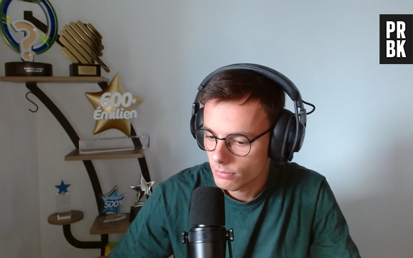 Emilien prêt à lancer son émission sur Twitch