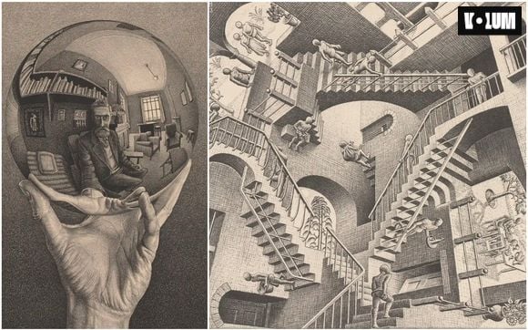Les deux oeuvres phares de M.C. Escher