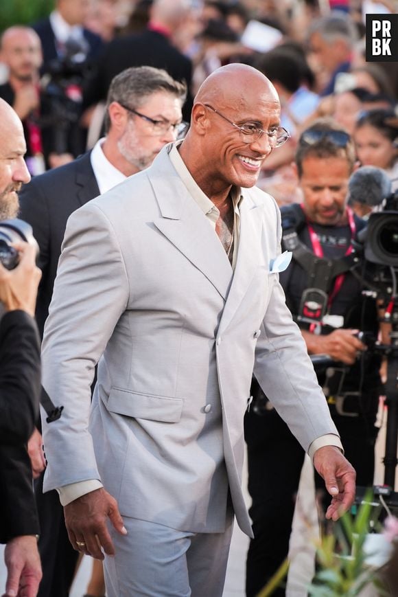 Dwayne Johnson attending The Smashing Machine red carpet during the 82nd Venice International Film Festival on September 1, 2025 in Venice, Italy.(Photo by Lucia Sabatelli / Bestimage)

EDITORIAL USE ONLY
