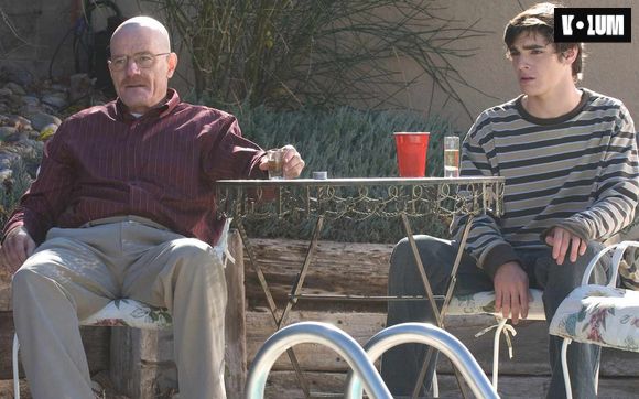 Bryan Cranston et RJ Mitte dans Breaking Bad