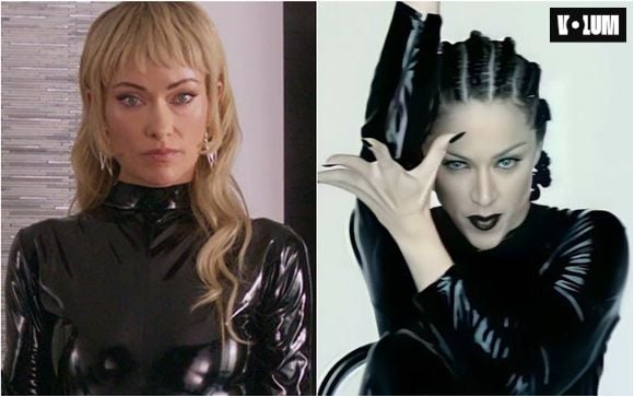 Olivia Wilde inspirée par Madonna.