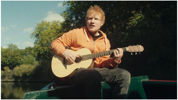 Ed Sheeran surprend une joggeuse à Londres