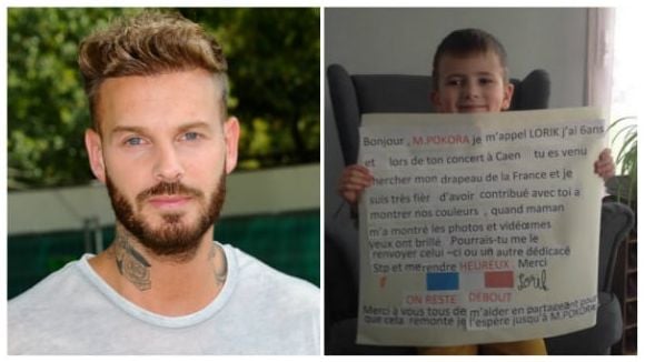 M Pokora répond à l'appel d'un fan de 6 ans