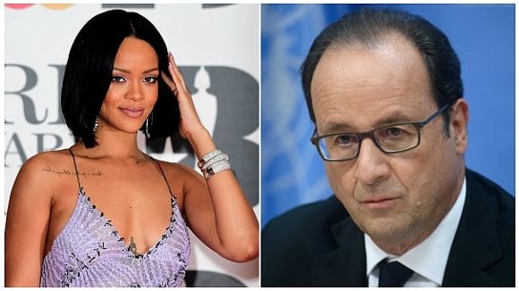 François Hollande répond à Rihanna