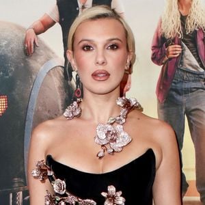 New York, NY - Guests attend New York Fan Screening Of Netflix's 'The Electric State' held at The Paris Theater in Manhattan, New York City.
Pictured: Millie Bobby Brown