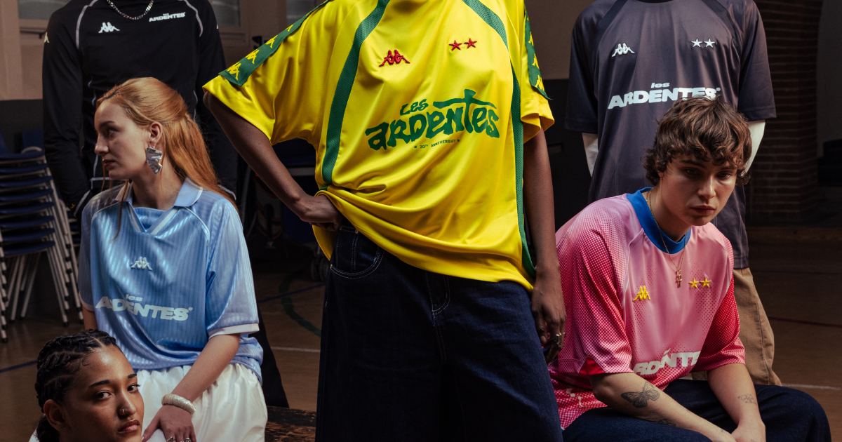 Kappa x Les Ardentes : la collab qui transforme le maillot de foot en ...