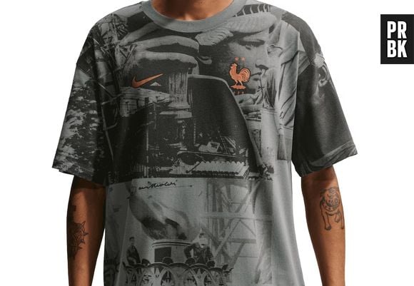 Equipe de France :  maillot collector noir, pensé en hommage à Gustave Eiffel