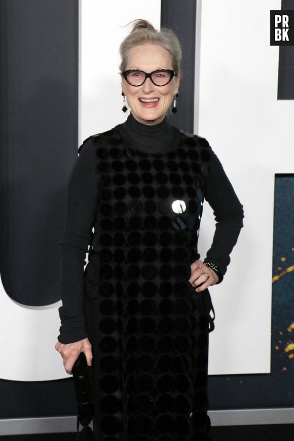 Meryl Streep à la première du film "Don't Look Up" à New York, le 5 décembre 2021.
