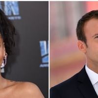 Rihanna reçue par Emmanuel Macron
