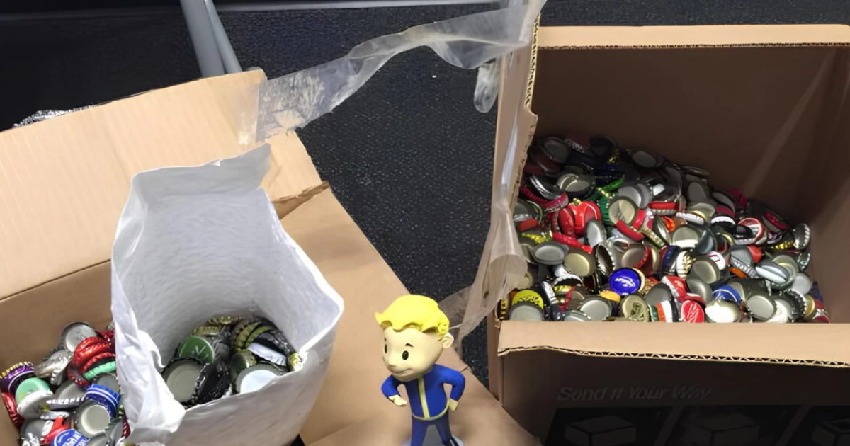 Combien d'euros valent 2 240 capsules ? Un gars les a envoyés à Bethesda au cas où il aurait de la chance et ils lui ont donné Fallout 4