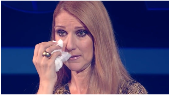 Céline Dion en larmes dans "Le Grand Show"