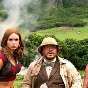 Jumanji avec Dwayne Johnson