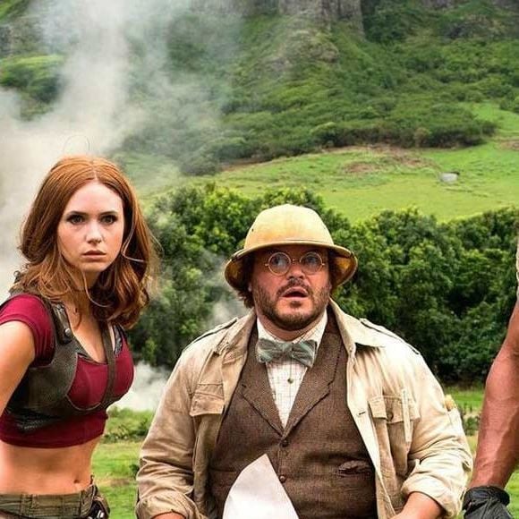 Jumanji avec Dwayne Johnson