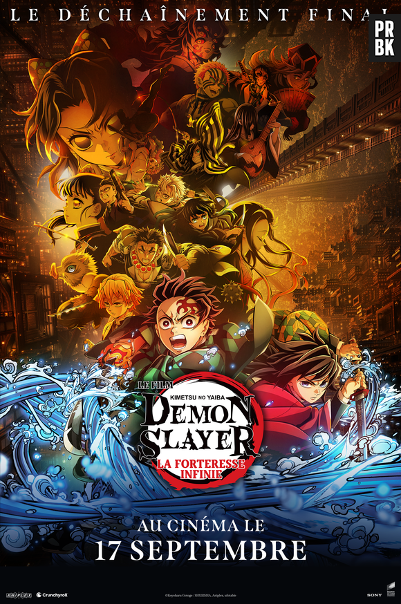 Affiche Demon Slayer : La Forteresse Infinie
