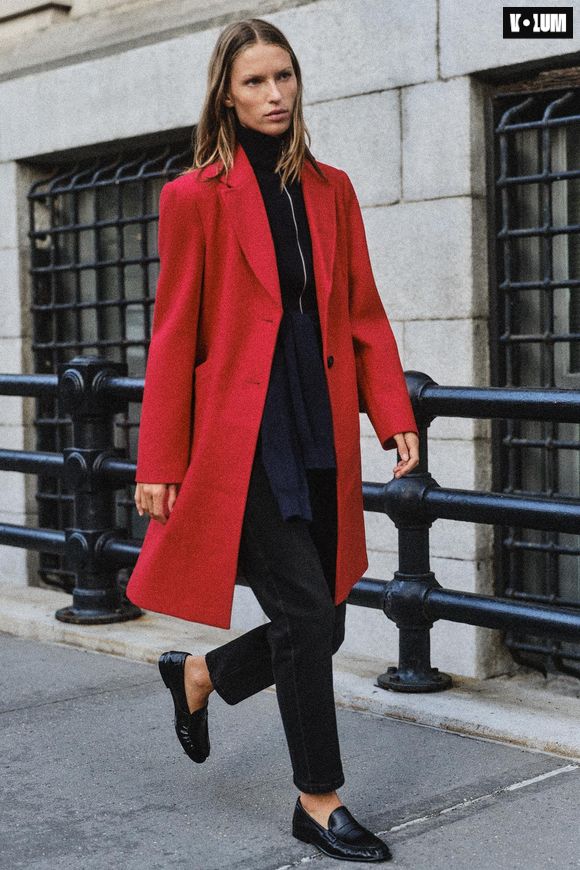 MANTEAU SOFT À ÉPAULETTES