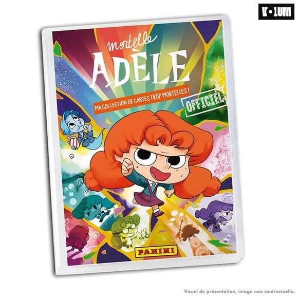 185 cartes à collectionner Mortelle Adèle