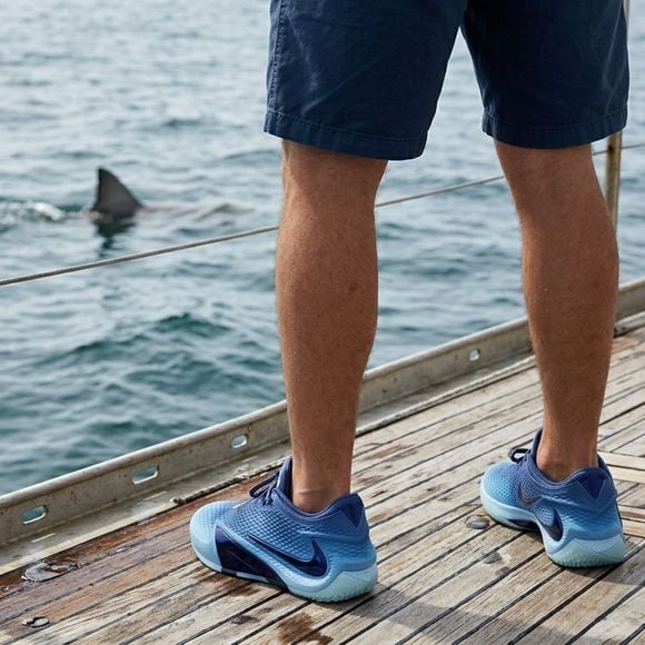 Il y a 51 ans, ce film a fait trembler le monde : Nike lui rend hommage avec la sneaker JA 4 "Deep Water"
