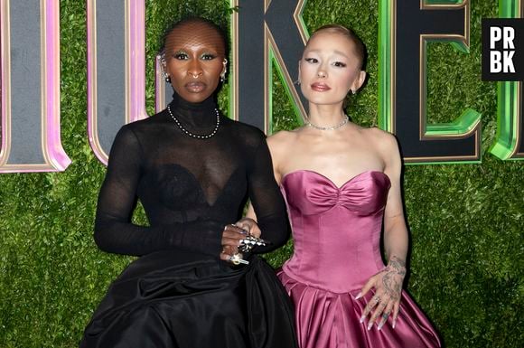 Cynthia Erivo et Ariana Grande - Première du film "Wicked" à New York. Le 14 novembre 2024