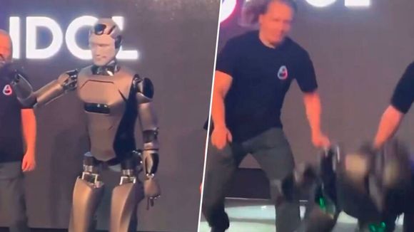 La Russie a présenté son premier robot humanoïde au monde. Sa première tourne à la catastrophe en direct