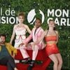 Frédéric Diefenthal, Benjamin Douba-Paris, Lou Ladegaillerie et Catherine Davydzenka au photocall de la série "Ici tout commence" lors du 62ème Festival de Télévision de Monte-Carlo, à Monaco, le 17 juin 2023. © Denis Guignebourg/BestImage  Celebs attend "Ici tout commence" photocall during the 62nd Monte Carlo TV Festival opening ceremony in Monte-Carlo, Monaco, on June 17, 2023.