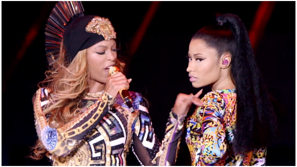 Beyoncé et Nicki Minaj : le clip live de "Flawless"