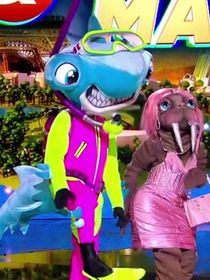 Mask Singer 2026 : deux stars de Youtube étaient cachées dans les costumes du Requin-marteau et du Morse !
