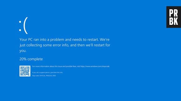 Fin de l'écran bleu sur Windows