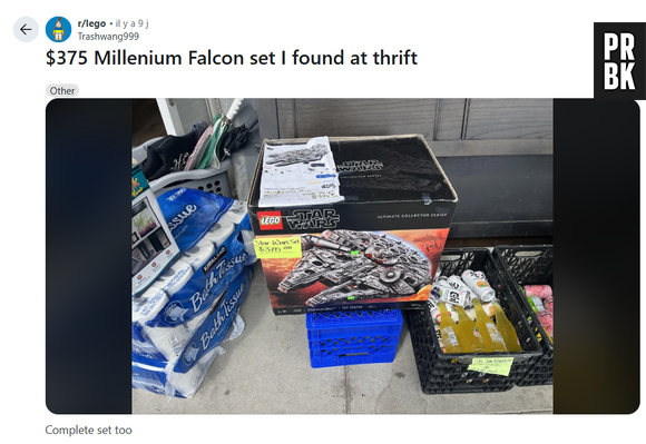 L'affaire du siècle pour ce fan de Star Wars et LEGO