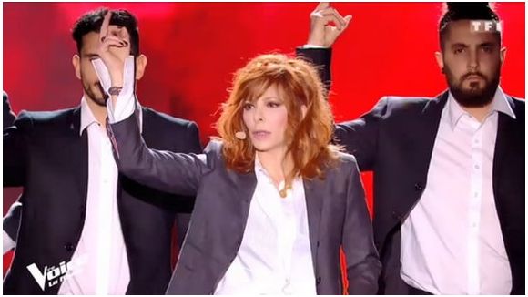 Mylène Farmer envoûte "The Voice"