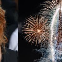 Mylène Farmer à l'honneur du feu d'artifice à Paris