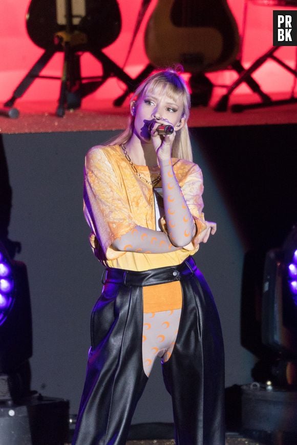 Angèle - Etam Live Show 2019 au Stade Roland Garros à Paris le 24 septembre 2019.