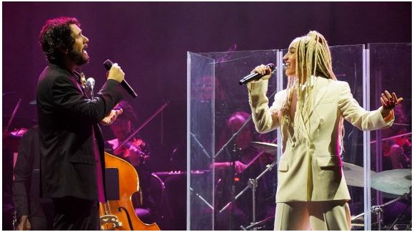 Monroe (Eurovision) réalise son rêve avec Josh Groban