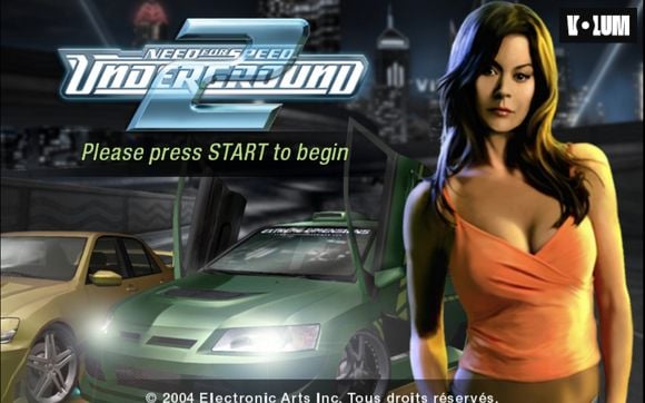 L'écran de chargement de Need For Speed : Underground 2