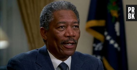 Morgan Freeman dans Deep Impact.